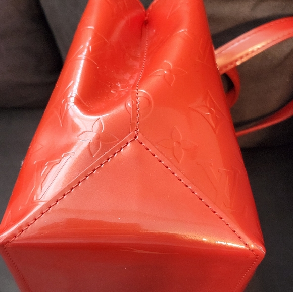 Orange Louis Vuitton Monogram Vernis - Picture 9 of 10